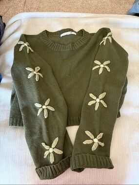Embroidered Sweater